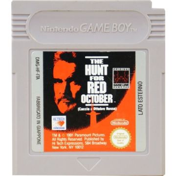 The Hunt for Red October-Kale Cassette (Game Boy) Gebruikt
