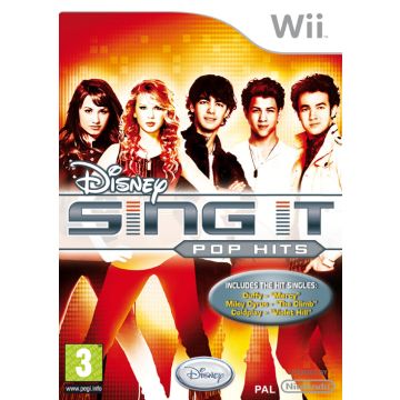 Disney Sing It Pop Hits-Standaard (Wii) Gebruikt