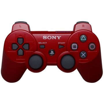 Sony DualShock 3 Wireless Controller-Rood (PlayStation 3) Gebruikt