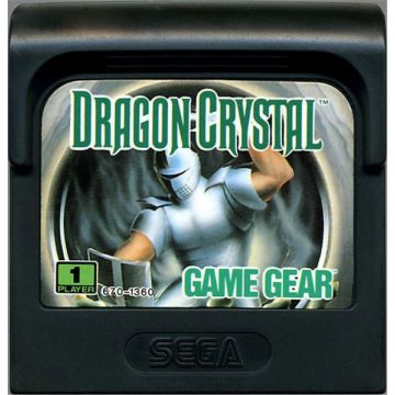 Dragon Crystal-Kale Cassette (Sega GameGear) Gebruikt