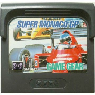 Super Monaco GP-Kale Cassette (Sega GameGear) Gebruikt