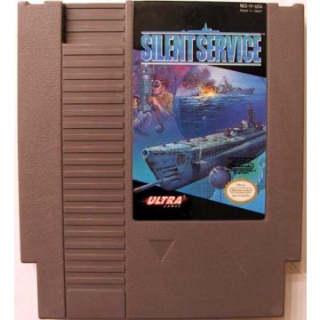 Silent Service-Kale Cassette (NES) Gebruikt