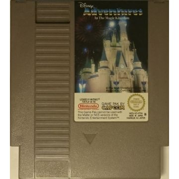 Adventures In The Magic Kingdom-Kale Cassette (NES) Gebruikt