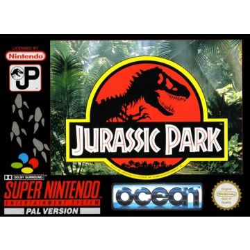 Jurassic Park-Standaard (SNES) Gebruikt