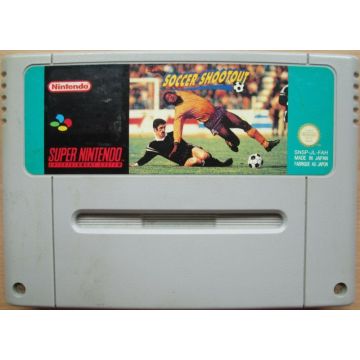 Soccer Shootout-Kale Cassette (SNES) Gebruikt
