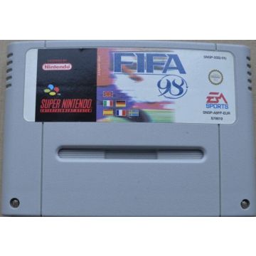 FIFA 98-Kale Cassette (SNES) Gebruikt