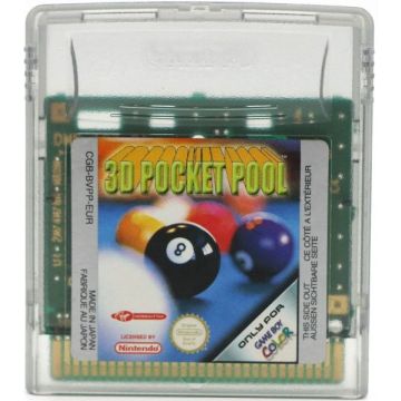3D Pocket Pool-Kale Cassette (GBC) Gebruikt