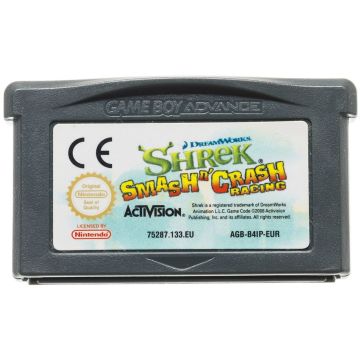 Shrek Smash n' Crash Racing-Kale Cassette (GBA) Gebruikt