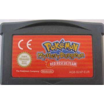 Pokémon Mystery Dungeon Red Rescue Team-Kale Cassette (GBA) Gebruikt