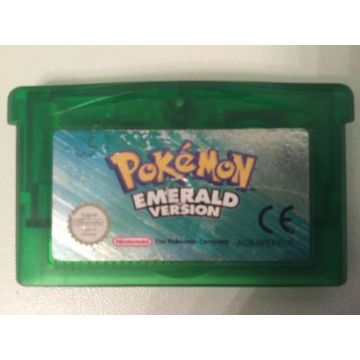 Pokémon Emerald Version-Kale Cassette (GBA) Gebruikt