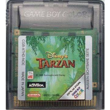 Disney's Tarzan-Kale Cassette (GBC) Gebruikt