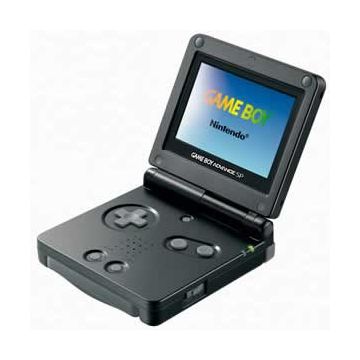 Nintendo Game Boy Advance SP-Zwart (GBA) Gebruikt