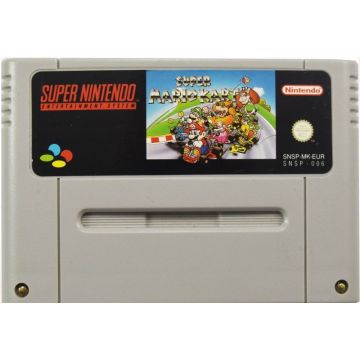 Super Mario Kart-Kale Cassette (SNES) Gebruikt