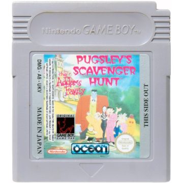 The Addams Family Pugsley's Scavenger Hunt-Kale Cassette (Game Boy) Gebruikt