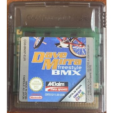 Dave Mirra Freestyle Bmx-Kale Cassette (GBC) Gebruikt