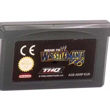 WWE Road to WrestleMania X8-Kale Cassette (GBA) Gebruikt