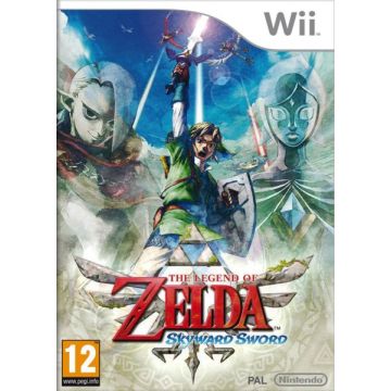 The Legend of Zelda Skyward Sword-Standaard (Wii) Gebruikt