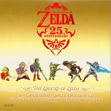 Zelda 25th Anniversary Special Orchestra0 CD + manual-Standaard (Diversen) Nieuw