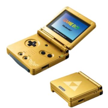 Nintendo Game Boy Advance SP Limited Edition-Zelda Gold Edition (GBA) Gebruikt