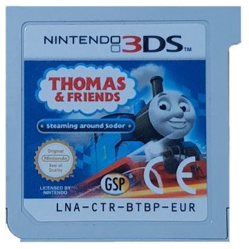 Thomas & Friends Steaming Around Sodor-Kale Cassette (3DS) Gebruikt
