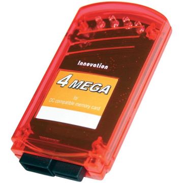 Innovation 4 Mega Memory Card-Oranje (Sega Dreamcast) Gebruikt