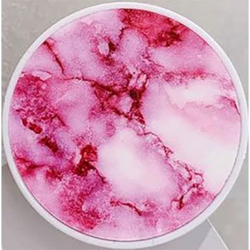 Merkloos Marmeren Grain Pop Up Phone Holder-Roze (Phones) Nieuw