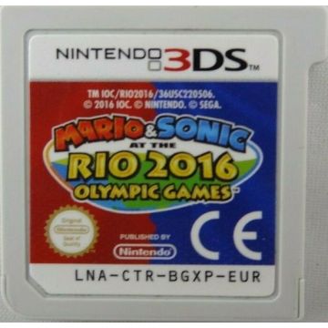 Mario & Sonic at the Rio 2016 Olympic Games-Kale Cassette (3DS) Gebruikt