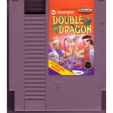 Double Dragon-Kale Cassette (NES) Gebruikt