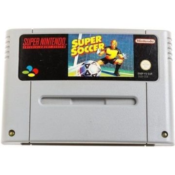 Super Soccer-Kale Cassette (SNES) Gebruikt