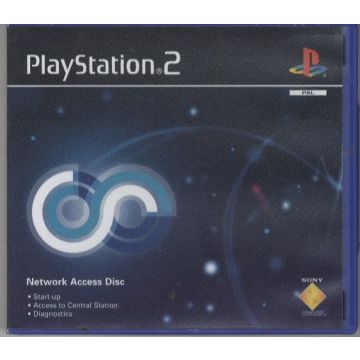 Sony PlayStation Network Access Disc-Standaard (PlayStation 2) Gebruikt
