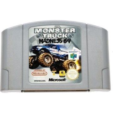 Monster Truck Madness 64-Kale Cassette (N64) Gebruikt