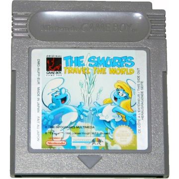 The Smurfs Travel the World-Kale Cassette (Game Boy) Gebruikt