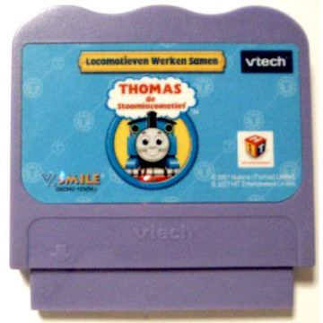 VTech V.Smile Locomotieven Werken Samen Thomas de Stoomlocomotief-Kale Cassette (VTech V.Smile) Gebruikt