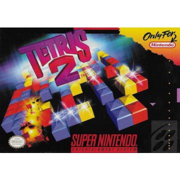 Tetris 2-Amerikaans (SNES) Gebruikt