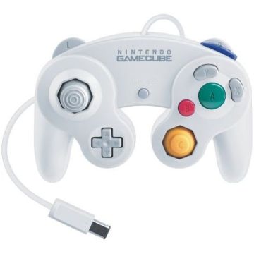 Nintendo GameCube Controller-Wit (GameCube) Gebruikt