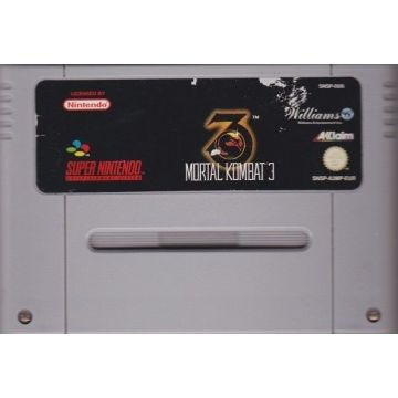 Mortal Kombat 3-Kale Cassette (SNES) Gebruikt