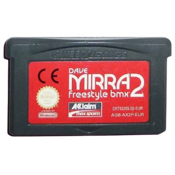 Dave Mirra Freestyle Bmx 2-Kale Cassette (GBA) Gebruikt