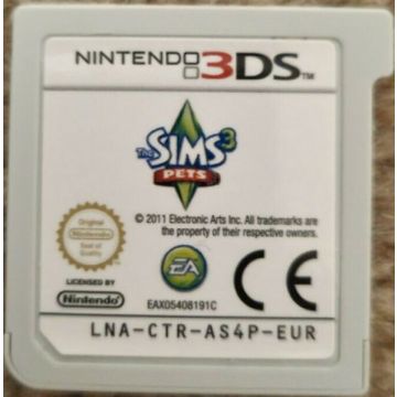 De Sims 3-Kale Cassette (3DS) Gebruikt