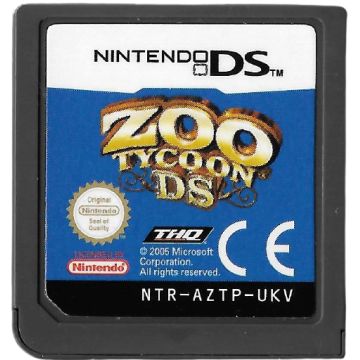 Zoo Tycoon DS-Kale Cassette (NDS) Gebruikt