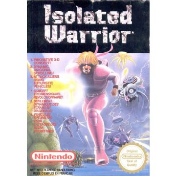 Isolated Warrior-Standaard (NES) Gebruikt