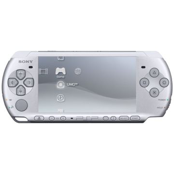 Sony PSP Slim & Lite 3000-Zilver (PSP) Gebruikt