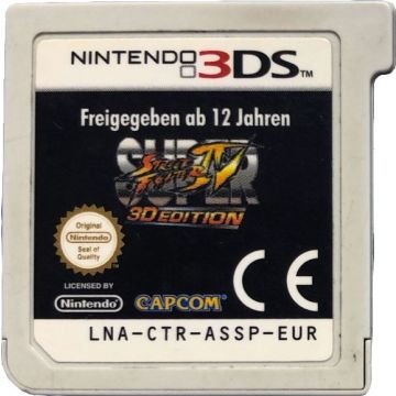 Super Street Fighter IV 3D Edition-Kale Cassette (3DS) Gebruikt
