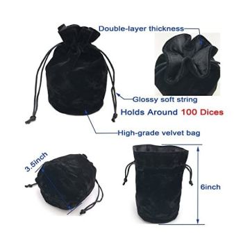 Merkloos Dice Bag-Rond (Diversen) Nieuw