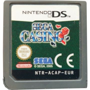 SEGA Casino-Kale Cassette (NDS) Gebruikt