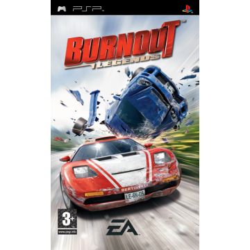 Burnout Legends-Standaard (PSP) Gebruikt