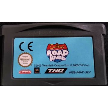 The Simpsons Road Rage-Kale Cassette (GBA) Gebruikt