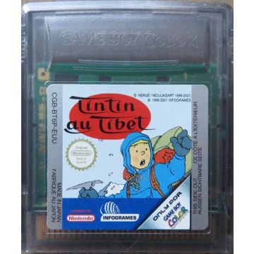 Tintin in Tibet-Kale Cassette (GBC) Gebruikt