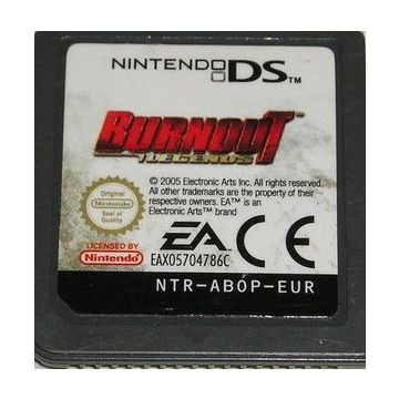 Burnout Legends-Kale Cassette (NDS) Gebruikt