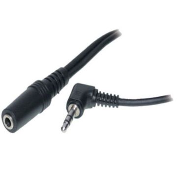 Merkloos 2.5mm Jack Haaks Male naar 3.5mm Jack Female-0.2M (Diversen) Nieuw