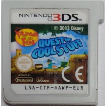 Phineas and Ferb Quest for Cool Stuff-Kale Cassette (3DS) Gebruikt